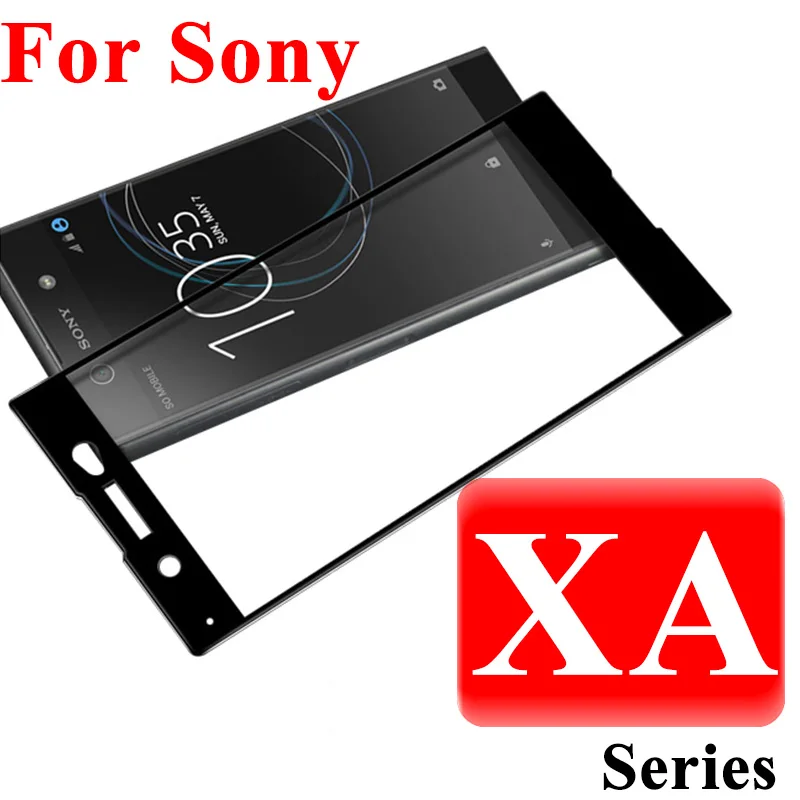 

Protective glass on for sony xperia xa2 xa1 xa ultra plus xa3 screen protector ax2 ax1 ax a x 1 2 3 armor xa1ultra xa2ultra case