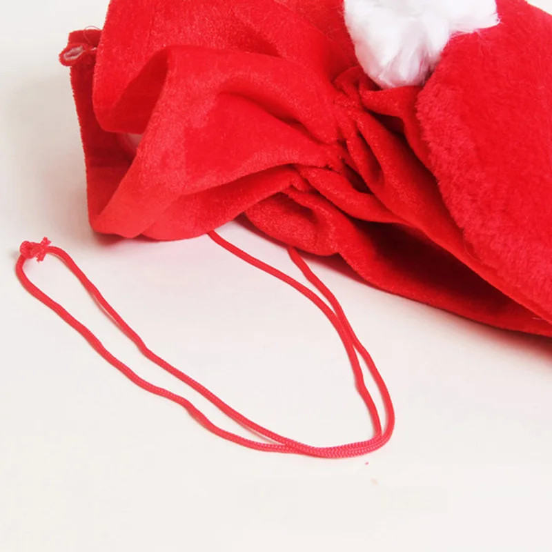 

Storage Candies Gift Bags Christmas Cartoon Carrier Bag Pocket Hanging Decor Santa Face Claus Decorating Shopping Malls Stores..