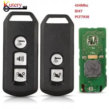 

Kutery Remote Motor Key 434mhz ID47 pcf7938 for HONDA 2016 PCX 125 adv 150 PCX hybrid Motorbike