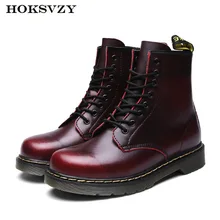 Cevauble/Ботинки martin Мужские осенне-зимние плюшевые теплые высокие ботинки «Челси» износостойкая Высокая Повседневная обувь из натуральной кожи LDX