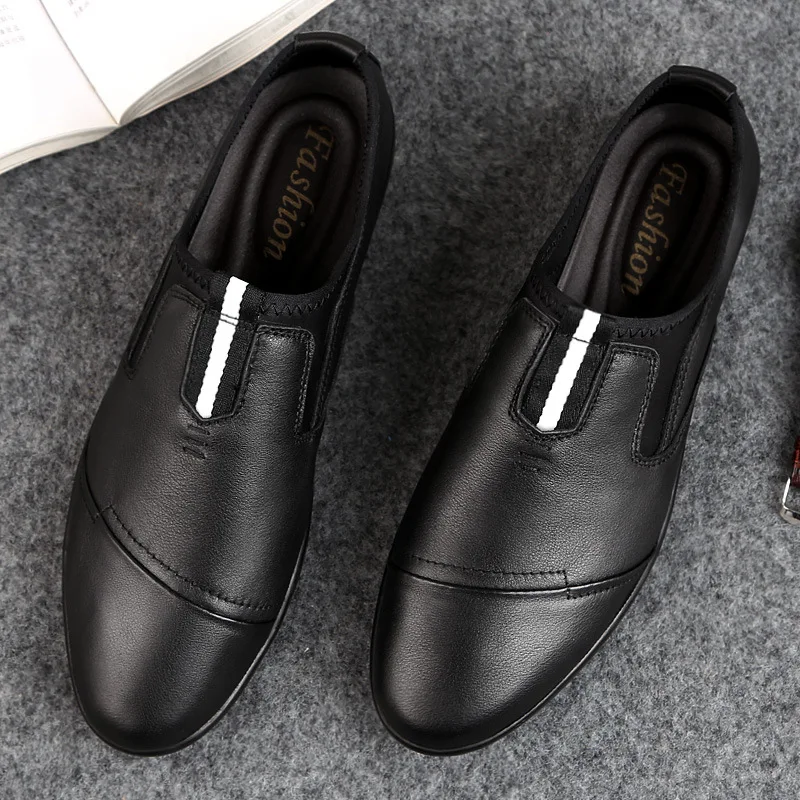 

Spring and Autumn New Men's Leather Business Casual Shoes Men, Large Size Comfortable Breathable Lightweight Shoes Men's Shoes