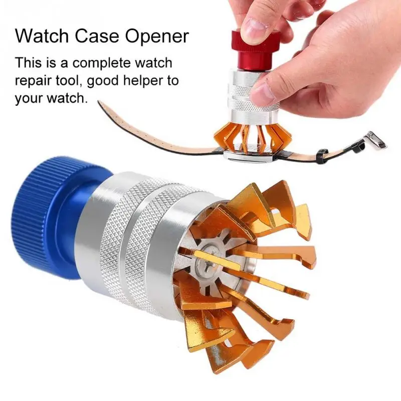 Watch Repairing Tools Back Case Cover Removal Remover Opener Tool Kit