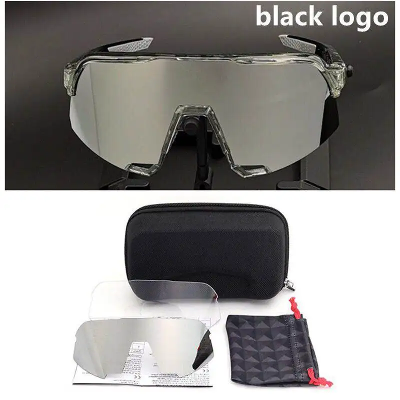 New Outdoor Sports Cycling Glasses photochormism Mountain Bike Cycling Goggles TR90 Peter Men Cycling Sunglasses UV400 3 lens