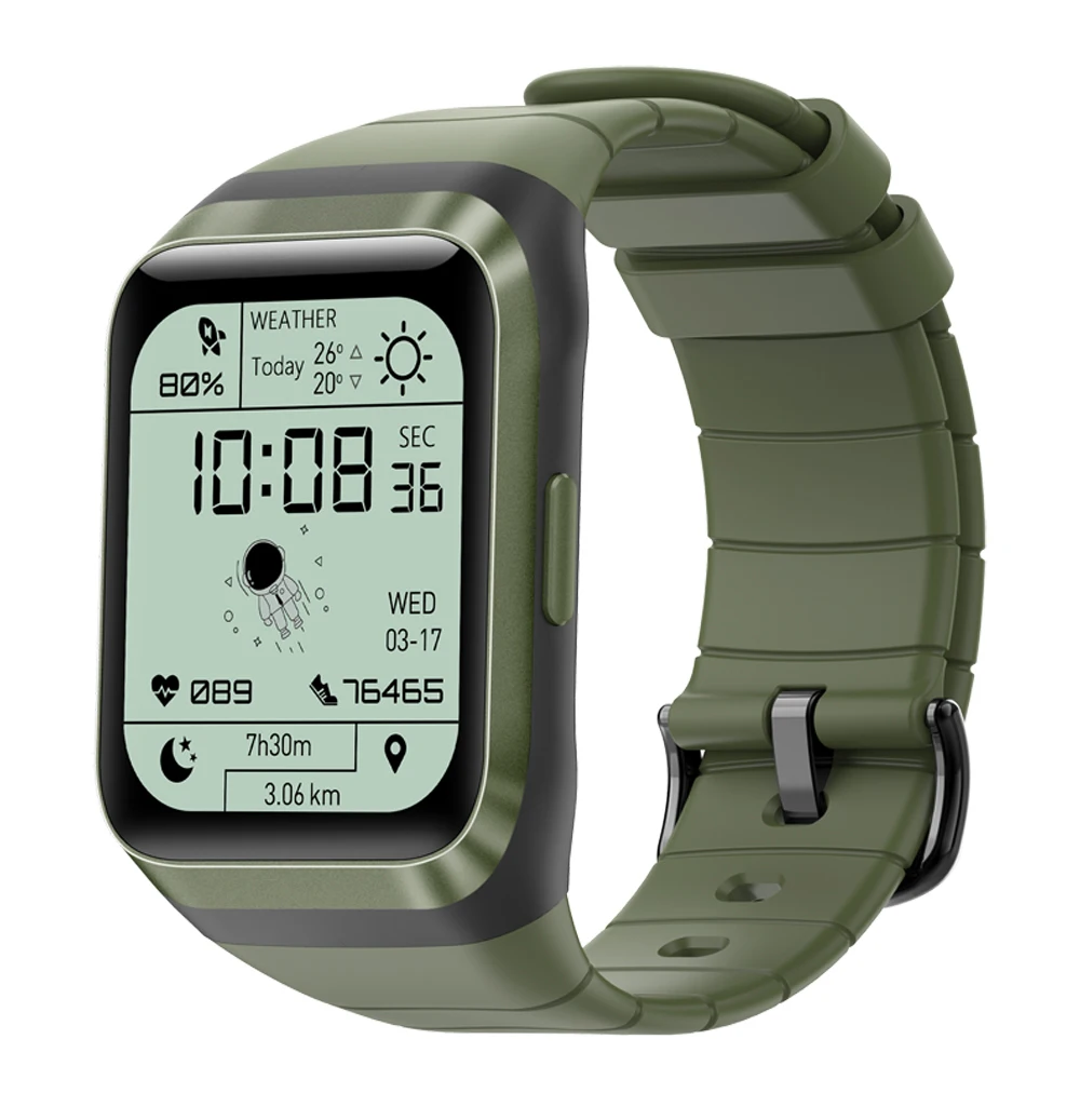 Professional Outdoor GPS Smart Watch 1.70 Inch 320*320 HD Full Touch IP68 Deep Waterproof Swim Smartwatch 30 Days Battery Life 