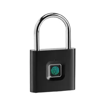 

Fingerprint Keyless Door Lock Smart Biometric Electronic Padlock Anti-theft 667F