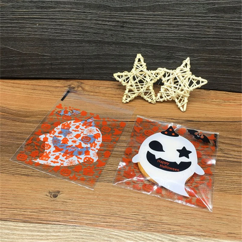 D & P 500 шт. 10x10 + 3 см в разных стилях для Хэллоуина печенья конфет хлеба
