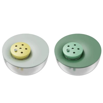

Mini Air Humidifiers, Portable with 6 Mist Adjustable and Night Light,USB Quiet Personal 1200Ml Aroma Diffuser