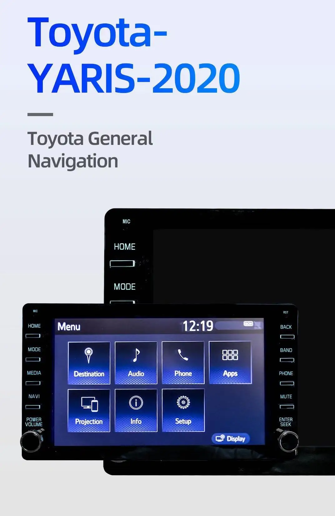 Android 9,0 Восьмиядерный стиль Универсальный Navegador Gps авто 1Din Android Автомагнитола для Toyota универсальный