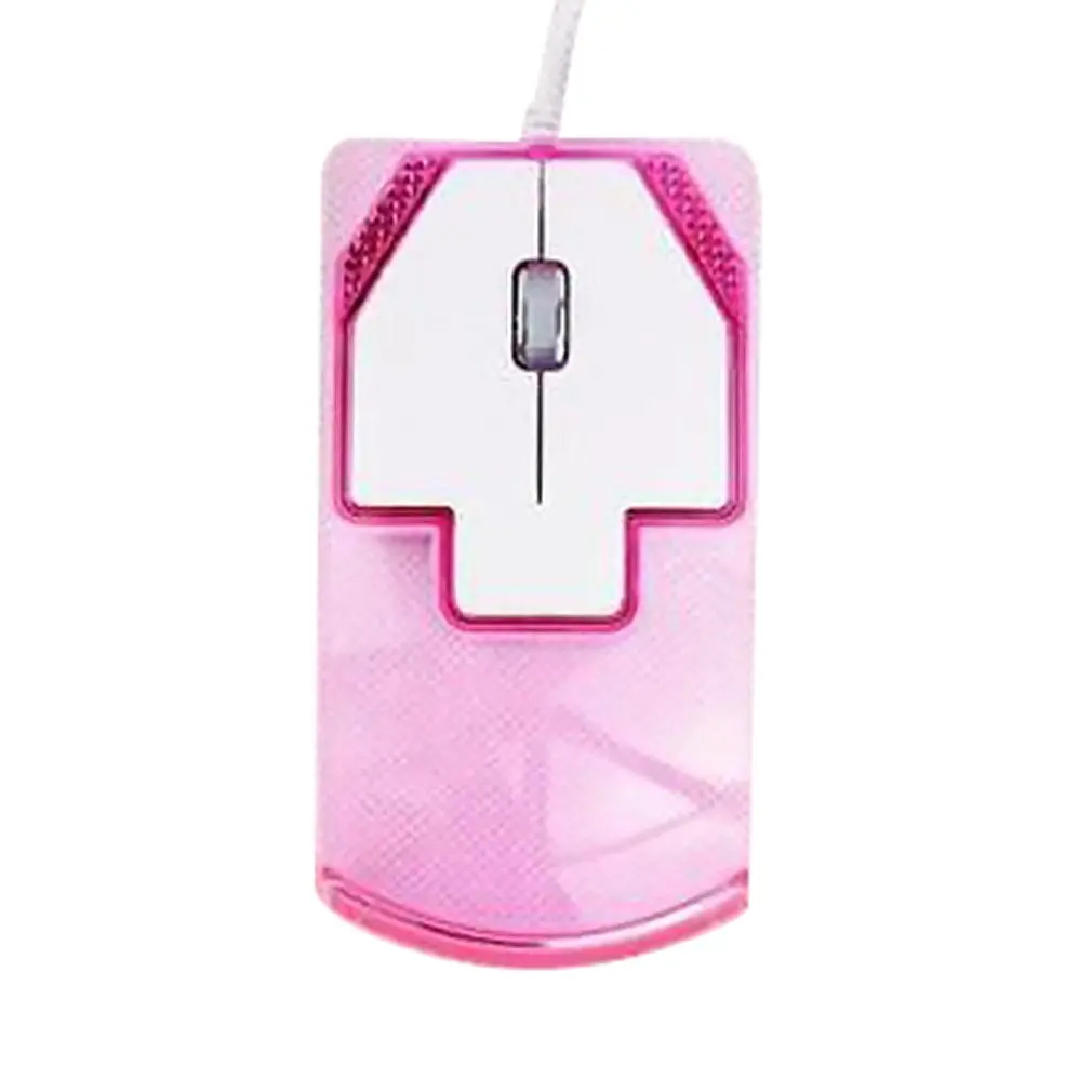 3 Оптический 2 кнопки USB Проводная стрелка оптический Мышь мыши компьютерных игр Мышь Прозрачная ПВХ-пленка Для imac macbook pro для ноутбука macbook - Цвет: 3
