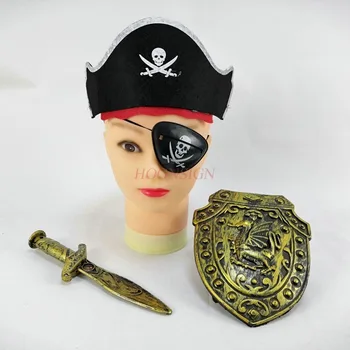 

Toy Pirate Weapon Cap Child Weapon Sword Model Plastic Glow Toy Weapon Sword Child Toy Sword Boy Knives For Children 2020