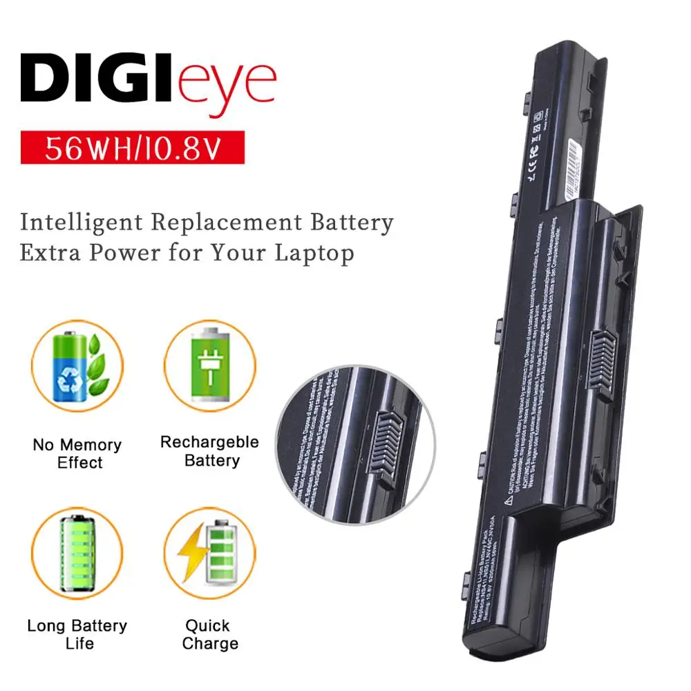 High Capacity Laptop battery for ACER Aspire 5742 5552 5750G 5741 4551 4741 4738 AS10D31 AS10D41 AS10D51 AS10D61 AS10D71 AS10D75