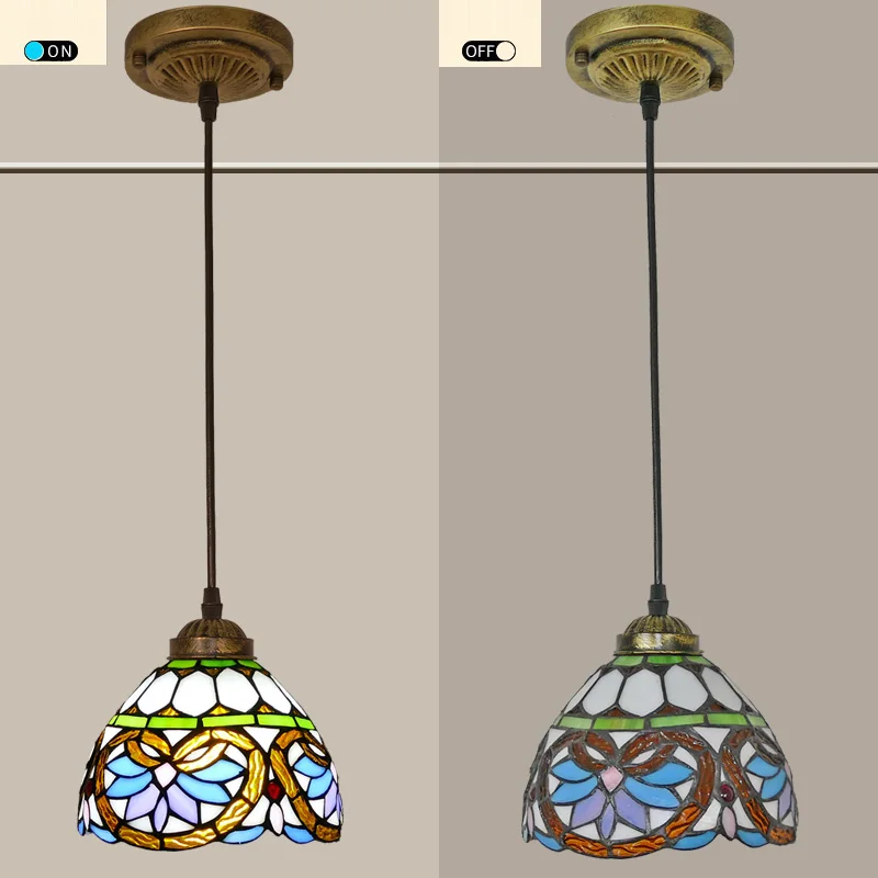 Mediterrâneo decorações do vintage pingente lâmpada artesanal