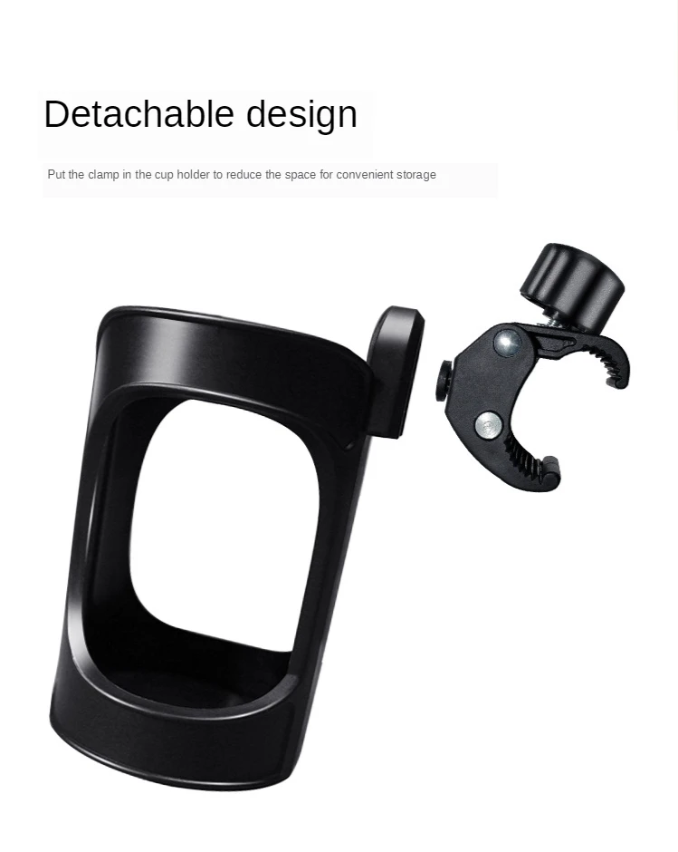 2 in 1 Baby Stroller Cup Holder + Phone Holder Baby Stroller Accessories for Milk Bottles Rack Bicycle Bike Bottle Holder baby stroller handle cover