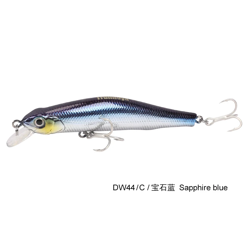 TSURINOYA 80mm 8.0g Suspending Minnow Fishing Hard Lure Magnet Centrifugal Minnow Depth 1m Fishing Bait Atificial bait - Цвет: C