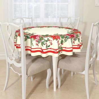 

Round tablecloth rice. 21 145х145 cm, gabardine, p / e 100% 5212803