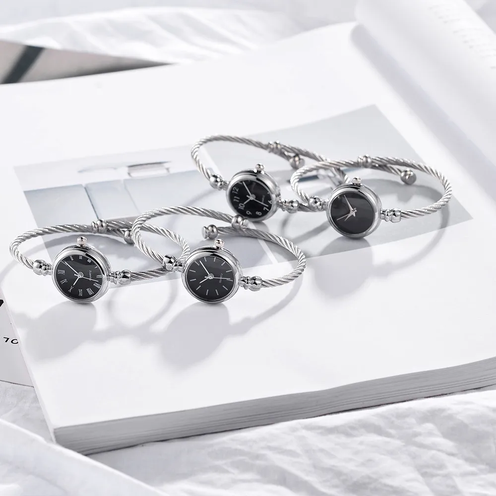 Женские роскошные брендовые модные серебряные женские часы, повседневные кварцевые часы с браслетом из нержавеющей стали, аналоговые наручные часы