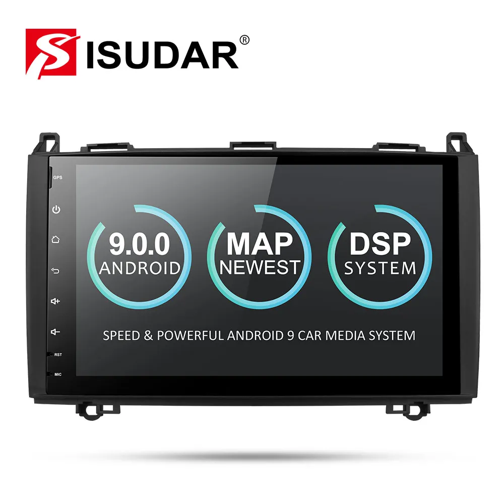 Perfect Isudar 2 Din Auto Radio Android 9 For Mercedes/Benz/Sprinter/Viano/Vito/B-class/B200/B180 Car Multimedia Video DVD Player GPS FM 0 Perfect Isudar 2 Din Auto Radio Android 9 For Mercedes/Benz/Sprinter/Viano/Vito/B-class/B200/B180 Car Multimedia Video DVD Player GPS FM 0