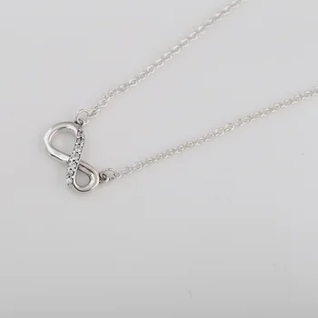 

S925 Infinite Love Necklace For Women Wedding Party Gift Fine Jewelry Gift