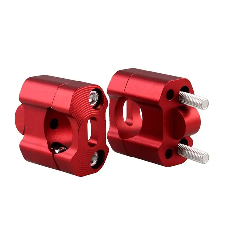1 пара 28 мм CNC алюминиевый сплав руль мотоцикла ручка жир бар крепление зажимы стояк для мотоцикла мотоцикл