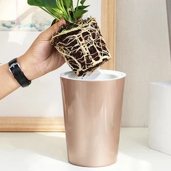 

Self Watering Planter Violet Pots Lazy Flower Pot Automatic-Watering Planter Flower Pot K888