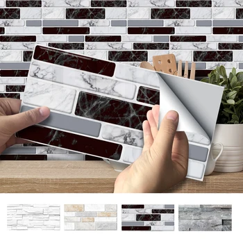 

3D Brick Wall Stickers Wallpaper Decor Foam Waterproof Wall Covering Wallpaper For Kids Living Room DIY Background new