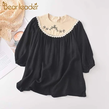 

Bear Leader Girls Retro Princess Dress New Fashion Girl Kids Party Dresses Embroidery Sweet Costumes Cute Outfits Clothes 2 7Y