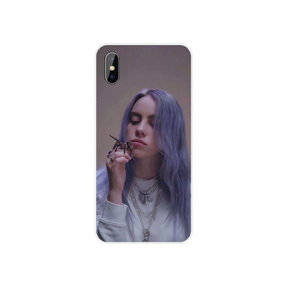 Billie Eilish Khalid милый жесткий чехол для телефона iphone 5 5s se 5C 6 6S 7 8 plus X XS XR 11 PRO