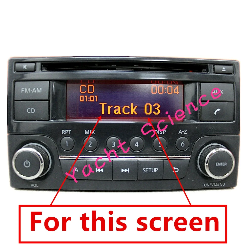 Датчик кластера автомобиля радио CD плеер ЖК-экран дисплей Pixel Ремонт для Nis san Qashqai X-Trail Frontier Note, Juke Dualis Navara S