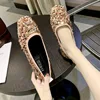 Women's shoes new spring and autumn shoes shallow mouth set of flat shoes women's bean shoes women's sequins single shoe woman ► Photo 2/6