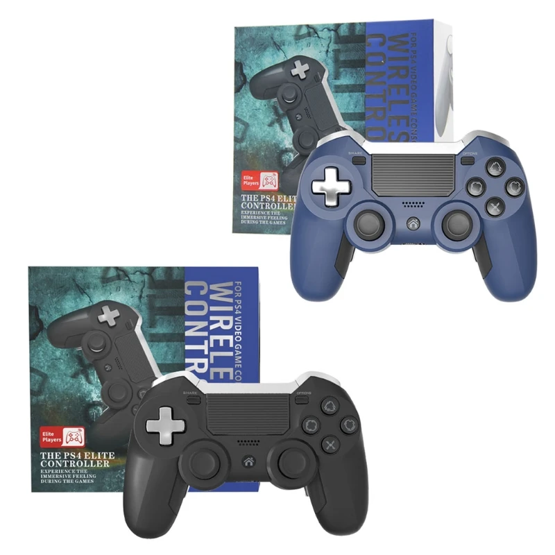 

Bluetooth Wireless For PS4 Gamepad Dual Vibration Elite Game Console Controller