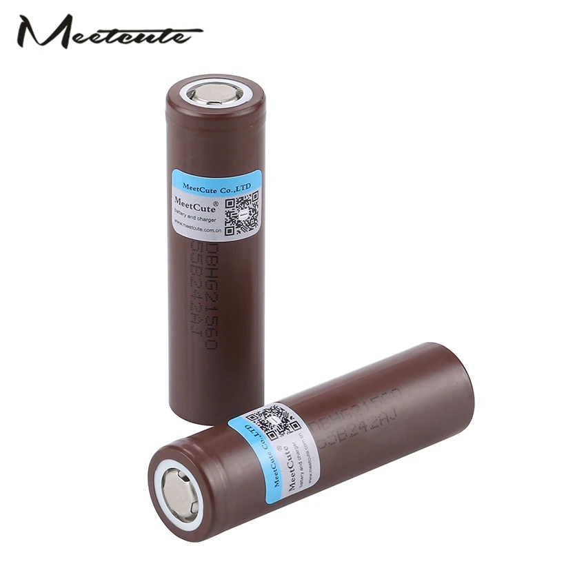 

Meetcute 18650 3000mah electronic cigarette Rechargeable battery power high discharge 30A large current