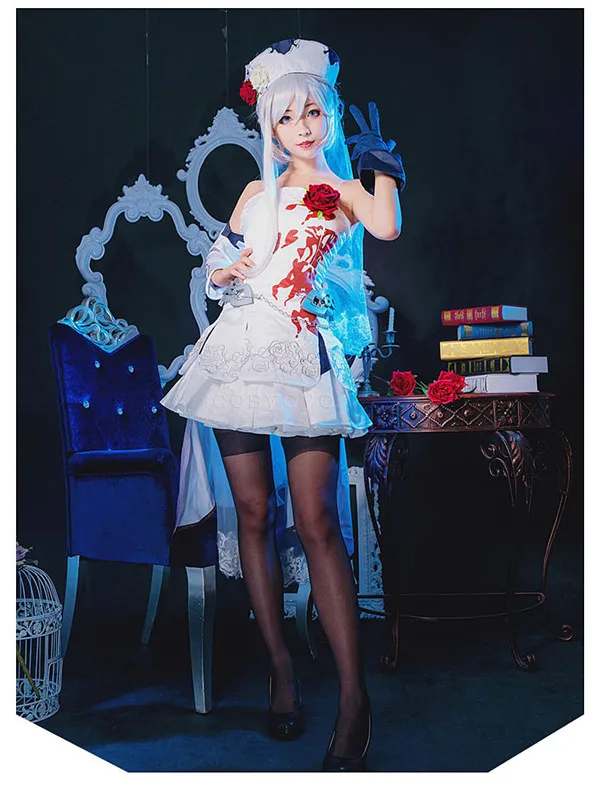 SINoALICE Алиса Белое Платье Святого костюм монаха Хэллоуин платье для женщин