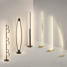 Скандинавский простой СВЕТОДИОДНЫЙ торшер, современный металлический светильник с подставкой, светильник для спальни, гостиной, стоячий светильник, офисный светильник, домашний декор