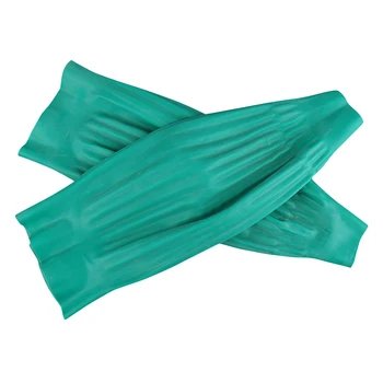 

1 Pair Waterproof Latex Arm Sleeves Covers Reusable Protective Oversleeves for Home Kitchen Cleaning P7Ding