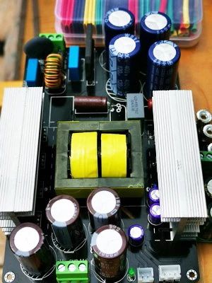 

1000W 1KW HIFI LLC Soft Switch High Power Amplifier Power Supply Dual DC Output ±36 48 60 70 80V Better Than Ring Cow 220V Input