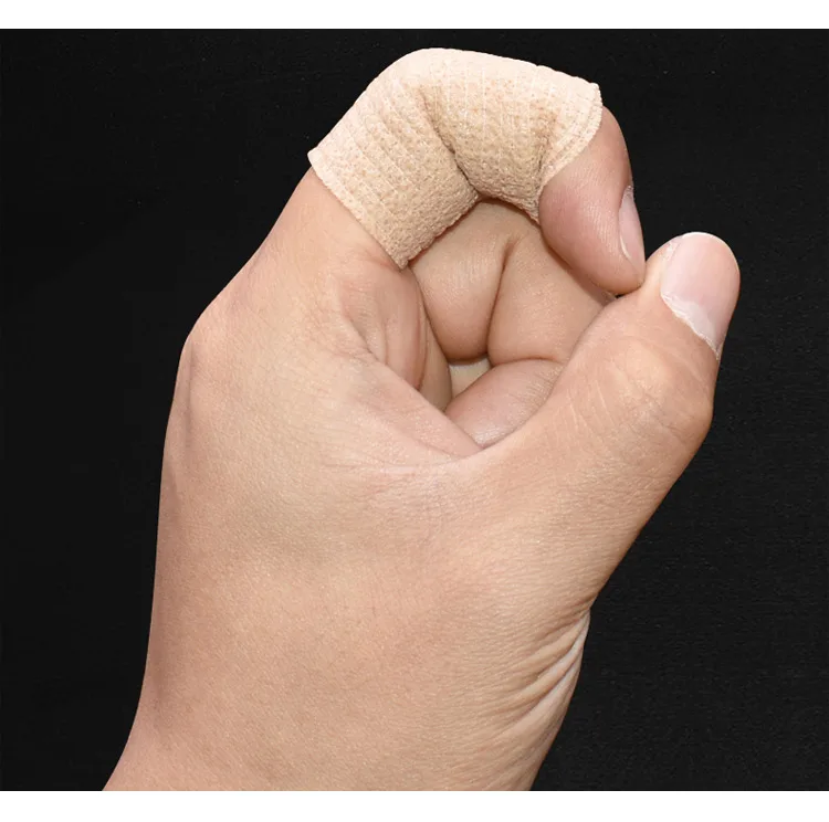 Self-adhesive Elastic Bandage Medical Sports Movement Fixed Adhesive Tape Wrist Arm Leg Knee Joints Protector Athletic Bandages (6)