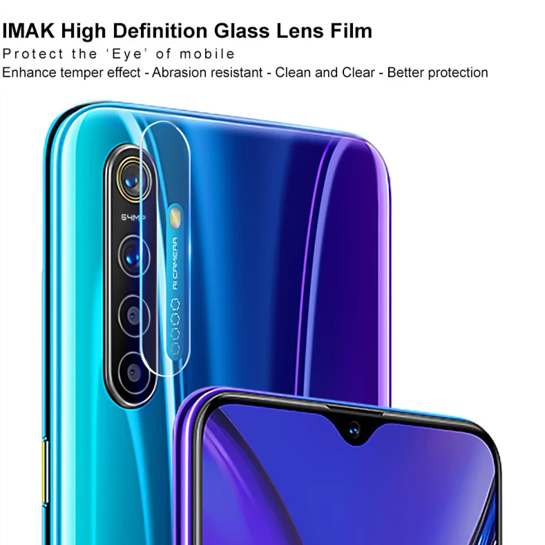 2 шт для OPPO Realme XT стеклянная Защитная пленка для объектива камеры для Realme XT закаленное стекло для Realme XT защитное стекло