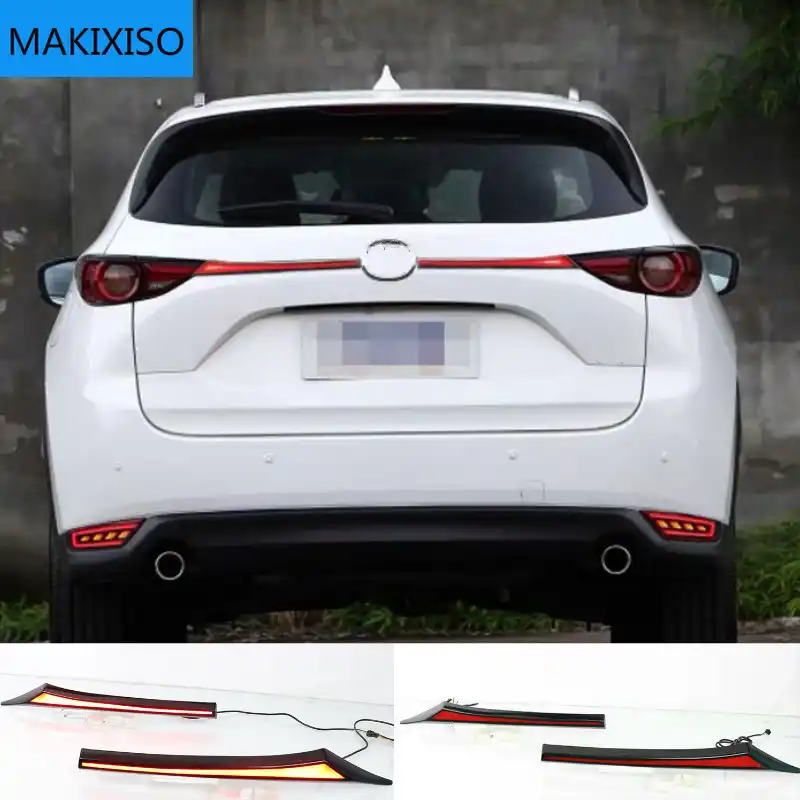 1セットのための車のリアバンパートランクテールライトcx 5 Cx5 17 Ledリアフォグランプブレーキライトダイナミックターン信号リフレクター Aliexpress