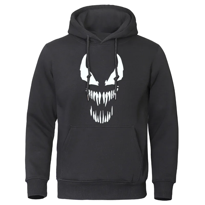 Venom, Мужская толстовка,, Осенние хлопковые пуловеры, крутые, с принтом комиксов, Мужская одежда, аниме, высокое качество, Брендовые мужские толстовки, свитшоты