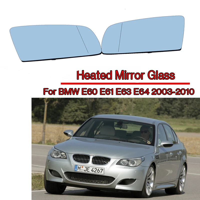BMW E63 E64 Aussenspiegel Außenspiegel + Glas beheizt rechts