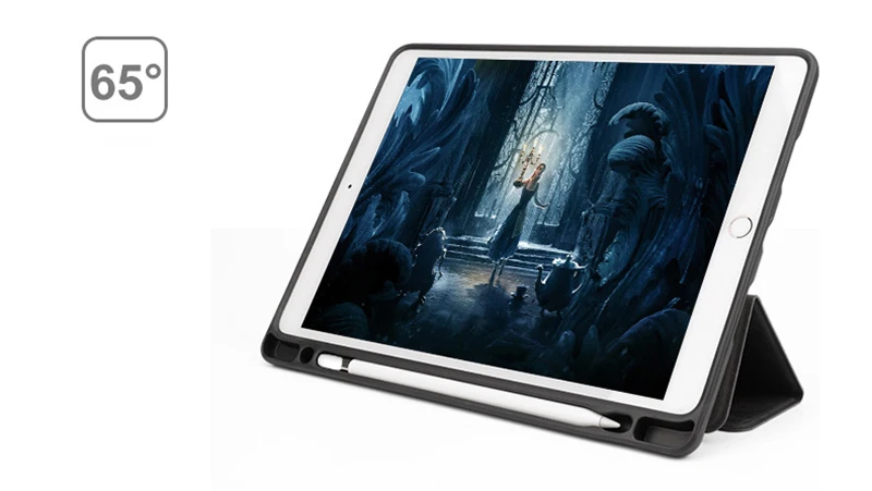 PU планшет Cae для iPad Pro 10,5 чехол с карандашом держатель для iPad Air 3 чехол Funda чехол для iPad 10,2 чехол Pro 11 чехол