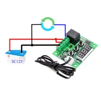 Цифровой термостат с термостатом-50-110 °C W1209 цифровой термостат с контролем температуры 12V + датчик