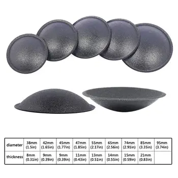 

2PCS Speaker Dust Cap Cover Woofer Subwoofer Repair Parts Accessories 77HA