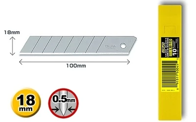 OLFA L-1 LBD-10 LBB-10 LB-10 Extra Heavy-Duty Cutter with an anti-slip rubber grip OLFA saw blade FOR L-1
