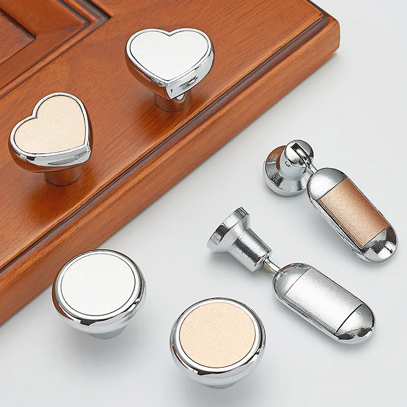 

New Style European Style Handle Minimalist Modern Cabinet Handle Drawer Handle Wardrobe Handle Heart Shape Handle