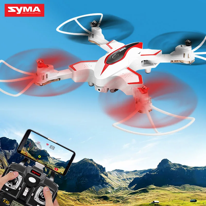 

SYMA Sima X56w Folding Unmanned Aerial Vehicle Aircraft for Areal Photography Children Toy Remote Control Airplane