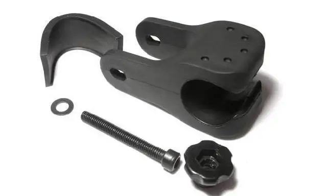 Mountain Bike U-Shaped Clip Bicycle Car Clip Flashlight Shelf Riding Equipment Accessories