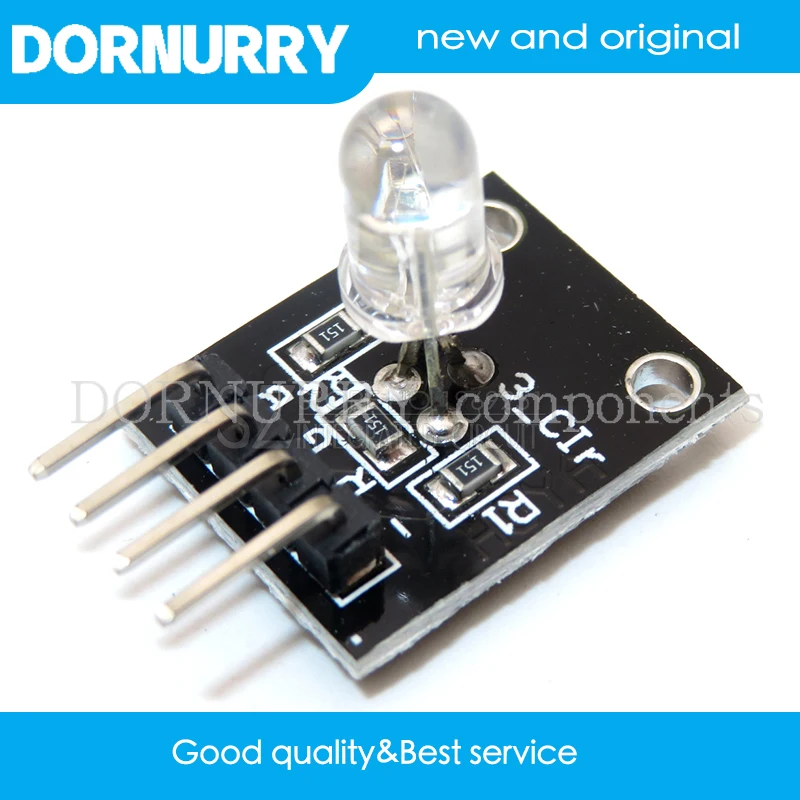 

5PCS KY-016 4pin RGB Module Three Colors 3 Color RGB LED Sensor Module for Arduino DIY Starter Kit KY016 DORNURRY