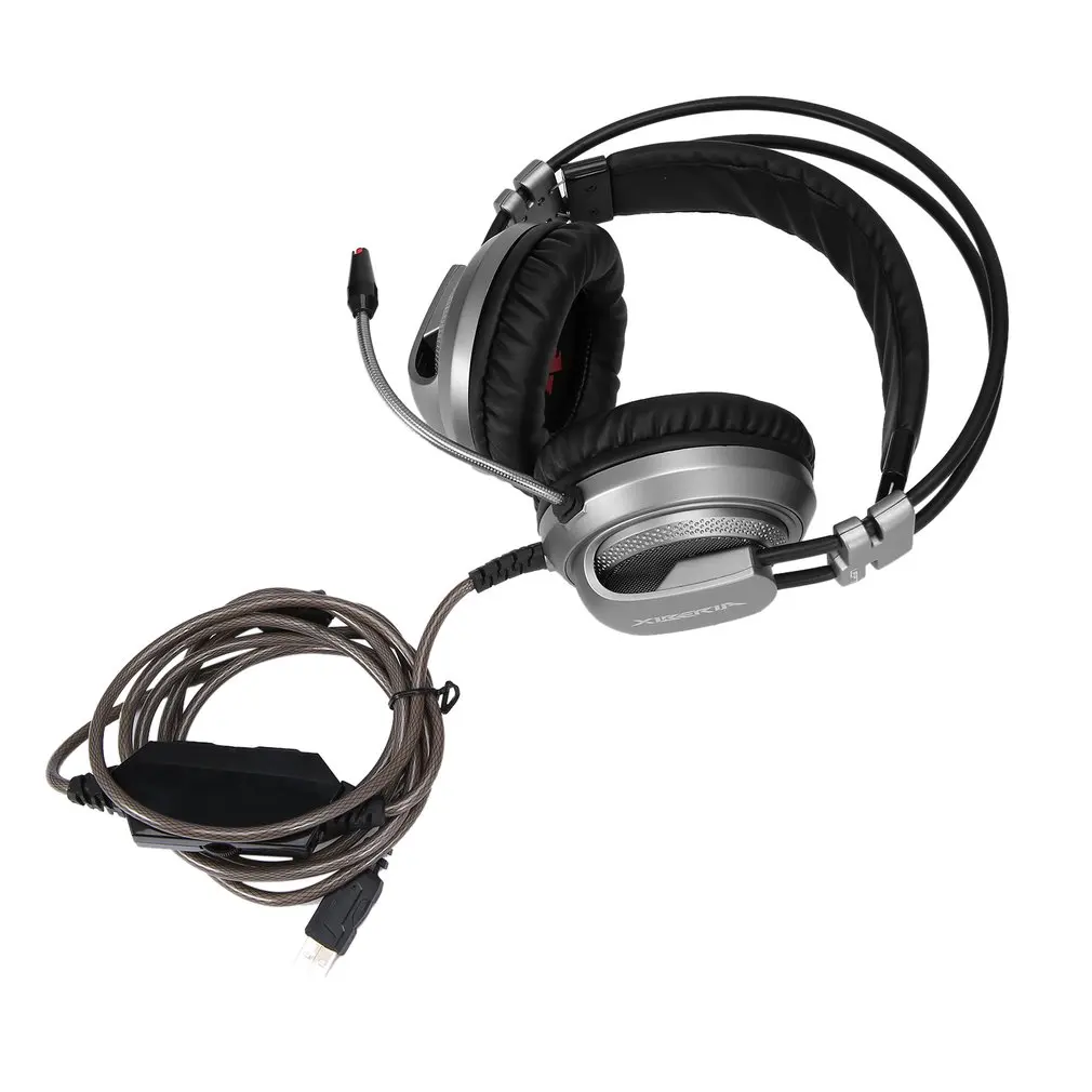 

Gaming Headset Headphones Stereo Surrounded With Microphone Headset For PC Computer Shock Luminescence HiFi Headphone For Games