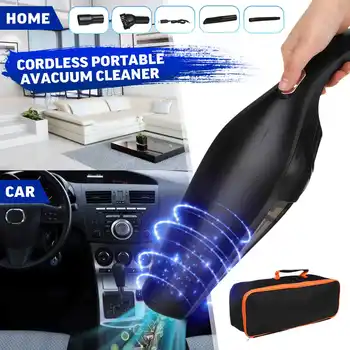 

75W 4000pa Vacuum Cleaner Handheld Wireless Multi-function Portable Wet Dry Strong Suction USB Recharge charging Car and Home